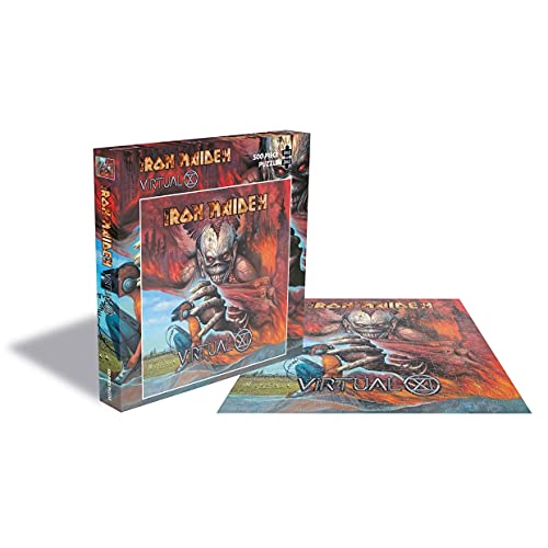ZEE COMPANY Iron Maiden Jigsaw Puzzle Virtual XI Album Cover Nue offiziell Rot 500 Piece von ZEE PRODUCTIONS