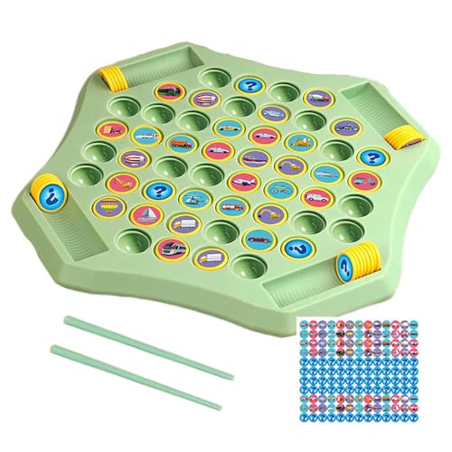 Flip Match Board Game, Memory Checkerboard Over Card Board, Fruit and Animal Flip Board Game for Kids, Flip Match Memory Chess Game (Transportation) von ZEID