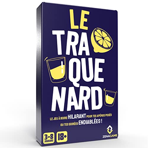 ZENAGAME Le Traquenard, Le Jeu Alcool de 300 Cartes Fun et Hilarantes Pour TES Soirées Posées ou Endiablées - Jeux Alcool et Jeu de Société Adulte Top Ten Jeux de Société, Jeu Adulte ZENAGAME Le Traquenard, Le Jeu Alcool de 300 Cartes Fun et Hilarantes Pour TES Soirées Posées ou Endiablées - Jeux Alcool et Jeu de Société Adulte Top Ten Jeux de Société, Jeu Adulte von ZENAGAME