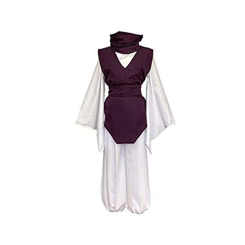 ZENAHA Choso Cosplay Kostüm Tops Hosen Westen Gürtel Schals Für Halloween -Party,M-Brown ZENAHA Choso Cosplay Kostüm Tops Hosen Westen Gürtel Schals Für Halloween -Party,M-Brown von ZENAHA