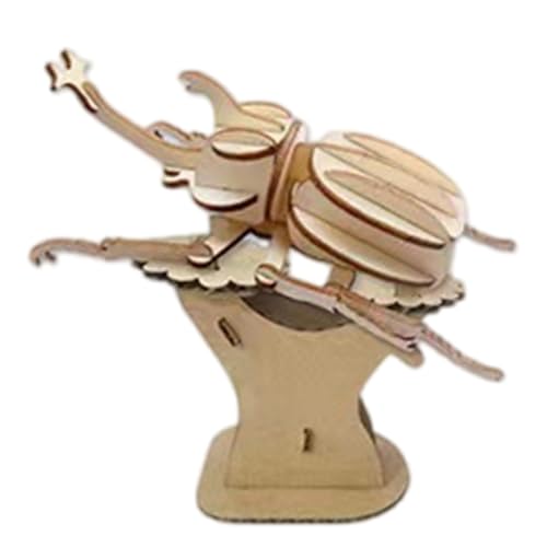 3D-Puzzle aus Holz, Tierpuzzle-Modellbausätze für Kinder und Tierbegeisterte, Handarbeit, Bauspielzeug für Familienspiel 3D-Puzzle aus Holz, Tierpuzzle-Modellbausätze für Kinder und Tierbegeisterte, Handarbeit, Bauspielzeug für Familienspiel von ZEPFJHE