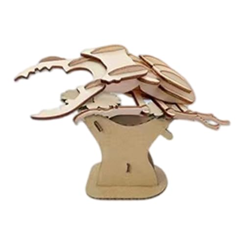 3D-Puzzle aus Holz, Tierpuzzle-Modellbausätze für Kinder und Tierbegeisterte, Handarbeit, Bauspielzeug für Familienspiel 3D-Puzzle aus Holz, Tierpuzzle-Modellbausätze für Kinder und Tierbegeisterte, Handarbeit, Bauspielzeug für Familienspiel von ZEPFJHE