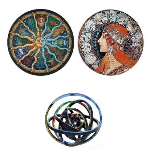 3D Rotating Puzzle Stress Relief Puzzle Toy Game Challenging Toy for Kids Adults Funny Decompress Puzzle von ZEPFJHE