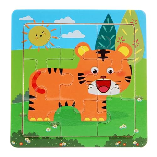 9pcs Toy Children Educational Puzzles for Children Boys Girls Adults Families and Kids Ages 3 and Up von ZEPFJHE