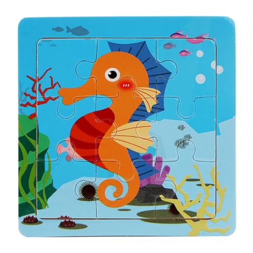 9pcs Toy Children Educational Puzzles for Children Boys Girls Adults Families and Kids Ages 3 and Up von ZEPFJHE