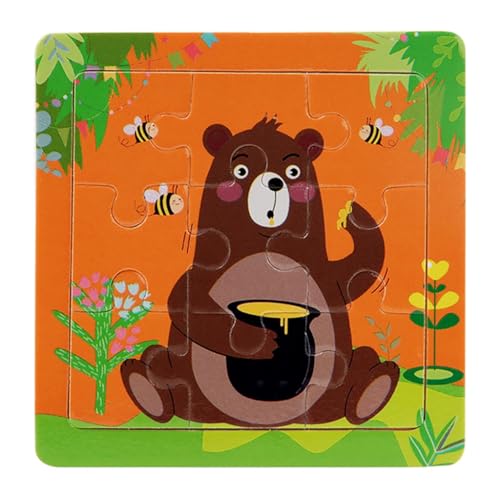 9pcs Toy Children Educational Puzzles for Children Boys Girls Adults Families and Kids Ages 3 and Up von ZEPFJHE