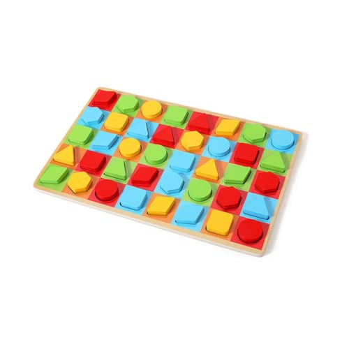 Kinder Formpassendes Spielzeug Lernen frühes pädagogisches Spielzeug Puzzle Spielzeug Hand-Augen-Koordinationstraining Spielzeug für die Schule von ZEPFJHE