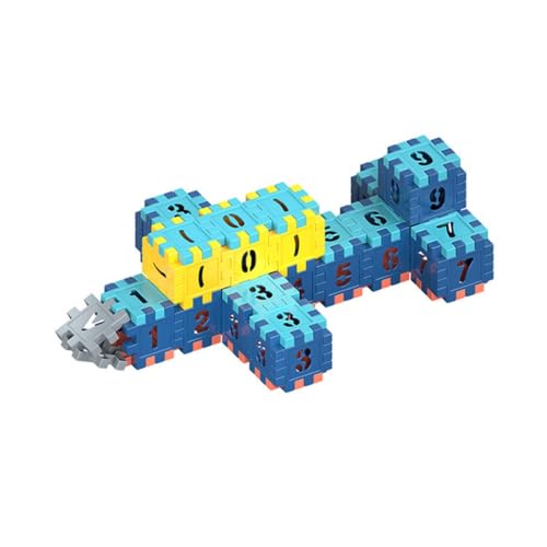Kreatives Baustein-Set für Kinder, Lernspiel, mehrfarbig, interaktiv, Bausteine, Spielzeug-Set, 100 Stück Kreatives Baustein-Set für Kinder, Lernspiel, mehrfarbig, interaktiv, Bausteine, Spielzeug-Set, 100 Stück von ZEPFJHE