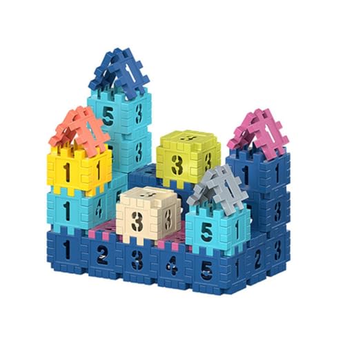 Kreatives Baustein-Set für Kinder, Lernspiel, mehrfarbig, interaktiv, Bausteine, Spielzeug-Set, 100 Stück Kreatives Baustein-Set für Kinder, Lernspiel, mehrfarbig, interaktiv, Bausteine, Spielzeug-Set, 100 Stück von ZEPFJHE