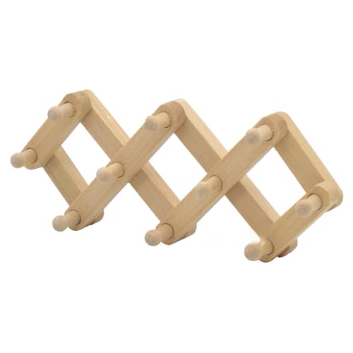 Kreatives Miniatur-Wandregal für Puppenhäuser im Maßstab 1:12, Simulation aus Holz, Wandhalterung, Aufhänger, Puppenhäuser, dekorative Möbel, Puppenhauszubehör von ZEPFJHE