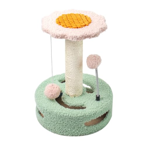 Vertikale Säule für mit Bahnbällen Basis Sonnenblumenform Sisalseil Pfosten baumelnde Bälle Set Vertikale Säule für mit Bahnbällen Basis Sonnenblumenform Sisalseil Pfosten baumelnde Bälle Set von ZEPFJHE