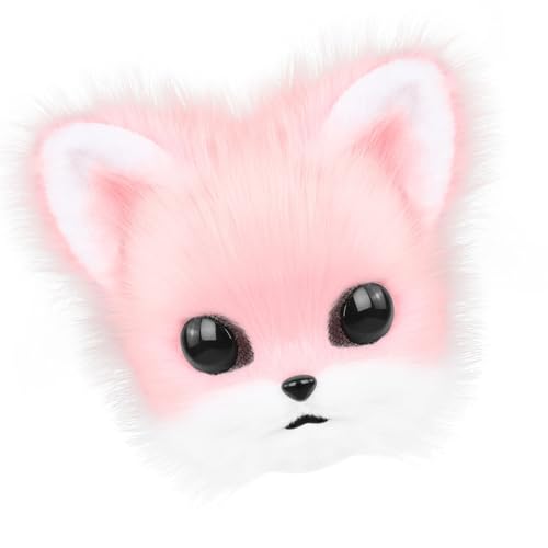Weiche Plüschkatzen Maske Für Rollenspiele Kostümpartys Atmungsaktives Leichtes Design Perfekt Für Halloween Cosplay Event Atmungsabstimmung Rollenspiele Maske von ZEPFJHE
