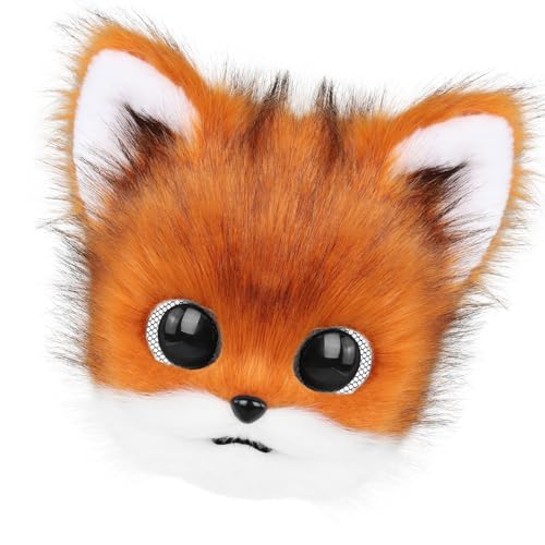 Weiche Plüschkatzen Maske Für Rollenspiele Kostümpartys Atmungsaktives Leichtes Design Perfekt Für Halloween Cosplay Event Atmungsabstimmung Rollenspiele Maske von ZEPFJHE