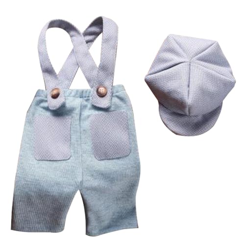 ZEPFJHE 2-teiliges Set für Baby-Fotografie für Neugeborene, Mütze und Hose, Kostüm, Kleidung, Foto-Requisiten ZEPFJHE 2-teiliges Set für Baby-Fotografie für Neugeborene, Mütze und Hose, Kostüm, Kleidung, Foto-Requisiten von ZEPFJHE