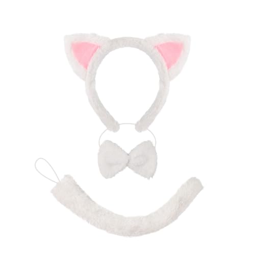 ZEPFJHE 3/4/5pcs Katzen Kostüm Set Halloween Kostüm Cosplay Party Requisiten Katzen Ohren Stirnband Bowtie Schwanz Tutus Gesicht Aufkleber Kinder Kinder ZEPFJHE 3/4/5pcs Katzen Kostüm Set Halloween Kostüm Cosplay Party Requisiten Katzen Ohren Stirnband Bowtie Schwanz Tutus Gesicht Aufkleber Kinder Kinder von ZEPFJHE