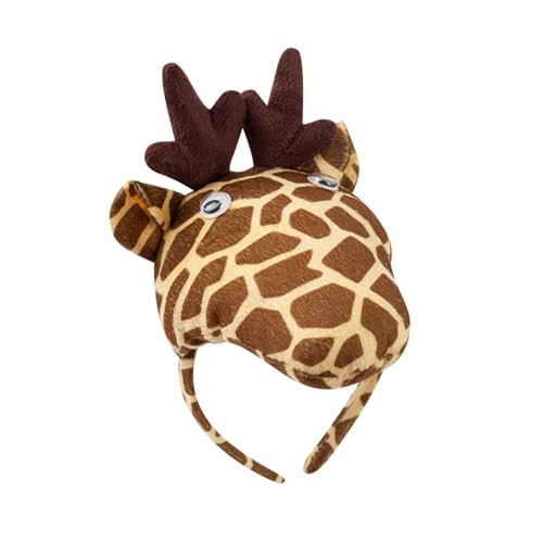 ZEPFJHE Animal Giraffe Kostüm Set Für Kinder Girls Ohren Stirnband Bowtie Tutu Rock Schwanz Für Halloween Cosplay Party Halloween Cosplay Kostüme von ZEPFJHE