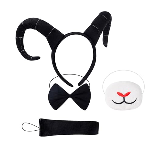 ZEPFJHE Antilopenkostüm Ohren Stirnband Schwanzkleider Zubehör Kits Halloween Antilope Kostüm Kleinkind Kid Animal Cosplay Kostüm ZEPFJHE Antilopenkostüm Ohren Stirnband Schwanzkleider Zubehör Kits Halloween Antilope Kostüm Kleinkind Kid Animal Cosplay Kostüm von ZEPFJHE