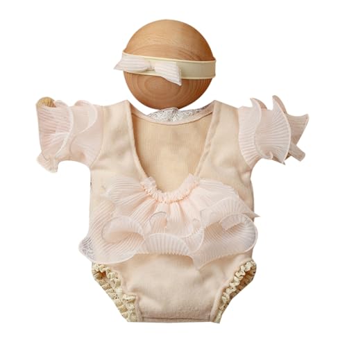 ZEPFJHE Baby Foto Kostüm Haarband Kurzarm Jumpsuits Neugeborene Foto Requisiten Einteiler Strampler Stirnband Outfit ZEPFJHE Baby Foto Kostüm Haarband Kurzarm Jumpsuits Neugeborene Foto Requisiten Einteiler Strampler Stirnband Outfit von ZEPFJHE