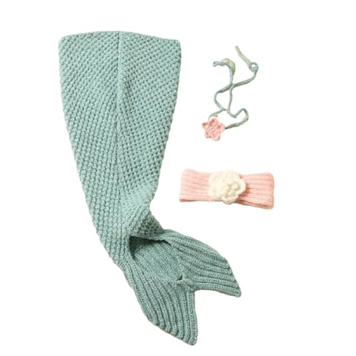 ZEPFJHE Baby-Fotografie-Requisiten, Fischschwanz-Kostüm, Neugeborene, Foto-Requisiten, Baby-Fotoshooting-Haarband, Baby-Fotoanzug, Cosplay-Outfit ZEPFJHE Baby-Fotografie-Requisiten, Fischschwanz-Kostüm, Neugeborene, Foto-Requisiten, Baby-Fotoshooting-Haarband, Baby-Fotoanzug, Cosplay-Outfit von ZEPFJHE