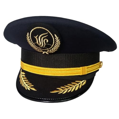 ZEPFJHE Captain Cap Halloween Party Hut für Erwachsene Maskeraden Cosplay für Halloween Rollenspiel Kostüm Hut für Frauen ZEPFJHE Captain Cap Halloween Party Hut für Erwachsene Maskeraden Cosplay für Halloween Rollenspiel Kostüm Hut für Frauen von ZEPFJHE