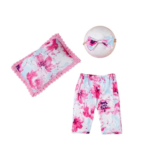 ZEPFJHE Foto-Requisiten für Babys, 0–2 m, Posenkissen, Kopfschmuck, Hose, Set, Säugling, Monatsparty, Fotokleidung, Neugeborene, Fotoanzug ZEPFJHE Foto-Requisiten für Babys, 0–2 m, Posenkissen, Kopfschmuck, Hose, Set, Säugling, Monatsparty, Fotokleidung, Neugeborene, Fotoanzug von ZEPFJHE