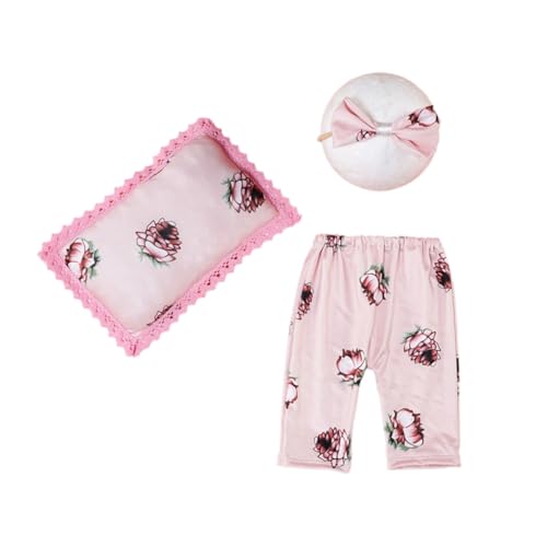 ZEPFJHE Foto-Requisiten für Babys, 0–2 m, Posenkissen, Kopfschmuck, Hose, Set, Säugling, Monatsparty, Fotokleidung, Neugeborene, Fotoanzug ZEPFJHE Foto-Requisiten für Babys, 0–2 m, Posenkissen, Kopfschmuck, Hose, Set, Säugling, Monatsparty, Fotokleidung, Neugeborene, Fotoanzug von ZEPFJHE