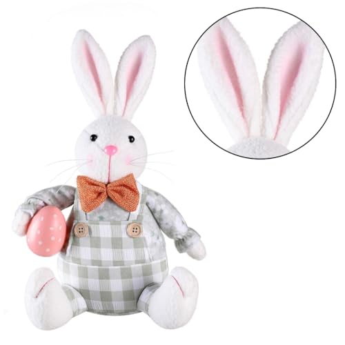 ZEPFJHE Frühlings Kaninchen Hasenfigur Für Party Dekoration Kinder Bunter Akzent Für Fensterbank ZEPFJHE Frühlings Kaninchen Hasenfigur Für Party Dekoration Kinder Bunter Akzent Für Fensterbank von ZEPFJHE