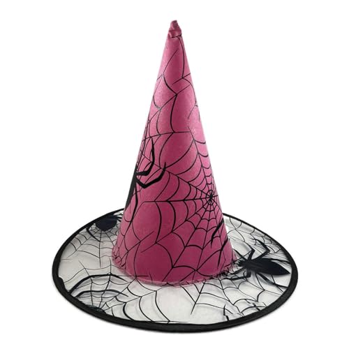 ZEPFJHE Fun Halloween Kind Kind Erwachsene Maskeraden Dress Up Wizard Hexenhut Doppelte Für Halloween Partys von ZEPFJHE