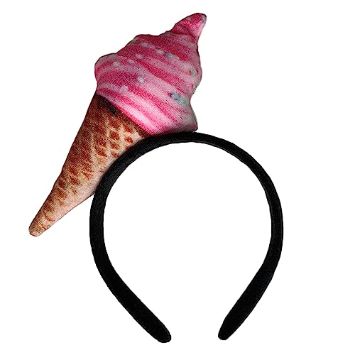 ZEPFJHE Haarreif mit Obst und Gemüse, lustiger Kopfschmuck, Haarreifen für Strand-Mottoparty, für Frauen und Mädchen, Halloween-Haarschmuck von ZEPFJHE