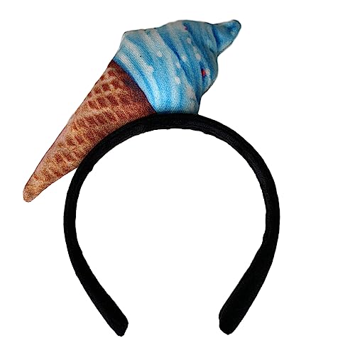ZEPFJHE Haarreif mit Obst und Gemüse, lustiger Kopfschmuck, Haarreifen für Strand-Mottoparty, für Frauen und Mädchen, Halloween-Haarschmuck von ZEPFJHE
