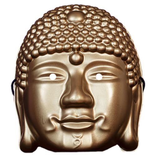 ZEPFJHE Halloween-Buddhismus, Cosplay, Buddhismus, Gesicht, Halloween-Kostüm, Zubehör für Damen und Herren, Cosplay, realistisch ZEPFJHE Halloween-Buddhismus, Cosplay, Buddhismus, Gesicht, Halloween-Kostüm, Zubehör für Damen und Herren, Cosplay, realistisch von ZEPFJHE