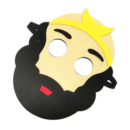ZEPFJHE Halloween Party Maske Wuklong Golden Stab Mentalringe Priester Maske Sandy Für Jungen Mädchen Halloween von ZEPFJHE