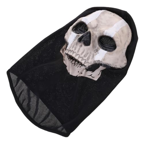 ZEPFJHE Halloween Schädel Horror Kopf Ornament Dekoration für Make-up Bühnenauftritte Party Requisiten von ZEPFJHE