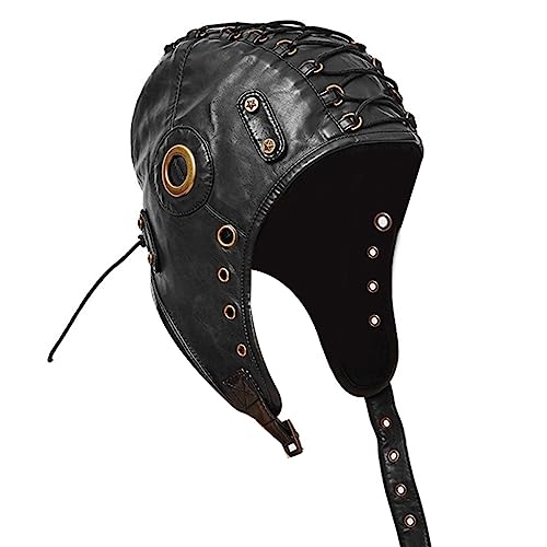ZEPFJHE Hut mit Brille für Herren, Punk, Ohrenklappen, Hut, TrapperHut, Punk-Hut ZEPFJHE Hut mit Brille für Herren, Punk, Ohrenklappen, Hut, TrapperHut, Punk-Hut von ZEPFJHE