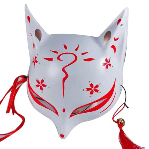 ZEPFJHE Japanische Anime-Halbgesichtsmaskerade, Festival, Halloween, Party, Cosplay, Requisiten, Erwachsene, Männer, Frauen ZEPFJHE Japanische Anime-Halbgesichtsmaskerade, Festival, Halloween, Party, Cosplay, Requisiten, Erwachsene, Männer, Frauen von ZEPFJHE
