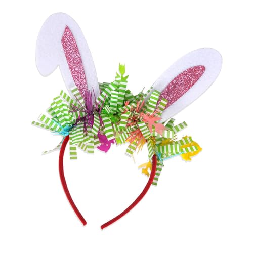 ZEPFJHE Kinder Cosplay Make-up Stirnband für Party Halloween Kopfbedeckung Musik Festivals Photo Booth Requisiten Mädchen Foto Requisiten Ostern Outfit Zubehör von ZEPFJHE