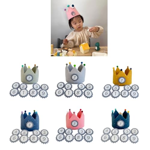 ZEPFJHE Kinderhut, Fotografie-Requisiten, Kinder-Fotoshooting-Zubehör, Geburtstagsparty, Kronenstück, Kopfbedeckung ZEPFJHE Kinderhut, Fotografie-Requisiten, Kinder-Fotoshooting-Zubehör, Geburtstagsparty, Kronenstück, Kopfbedeckung von ZEPFJHE