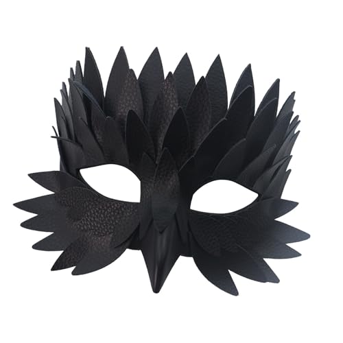 ZEPFJHE Kunststoff Gefiederte Stile Dekoriert Halb Gesichts Cover Party Accessoire Csotume Gesichtsmaske Für Erwachsene Halloween Cosplay Theater Rollenspiel Maske ZEPFJHE Kunststoff Gefiederte Stile Dekoriert Halb Gesichts Cover Party Accessoire Csotume Gesichtsmaske Für Erwachsene Halloween Cosplay Theater Rollenspiel Maske von ZEPFJHE