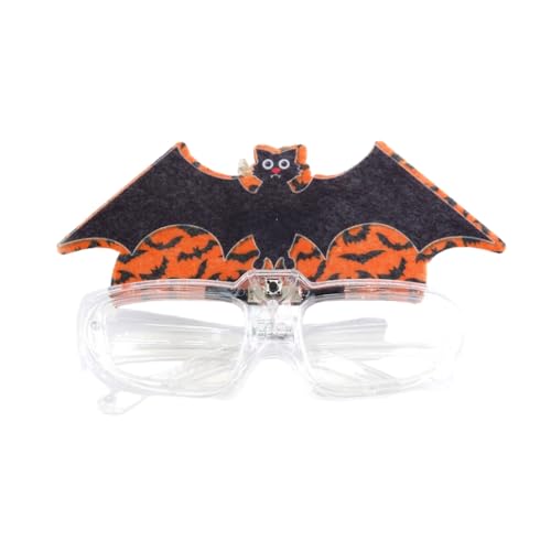ZEPFJHE LED-Leuchte Brille, beleuchtete Brille für Bühnenauftritte, bequeme Kunststoffbrillen, Halloween-Dekoration ZEPFJHE LED-Leuchte Brille, beleuchtete Brille für Bühnenauftritte, bequeme Kunststoffbrillen, Halloween-Dekoration von ZEPFJHE