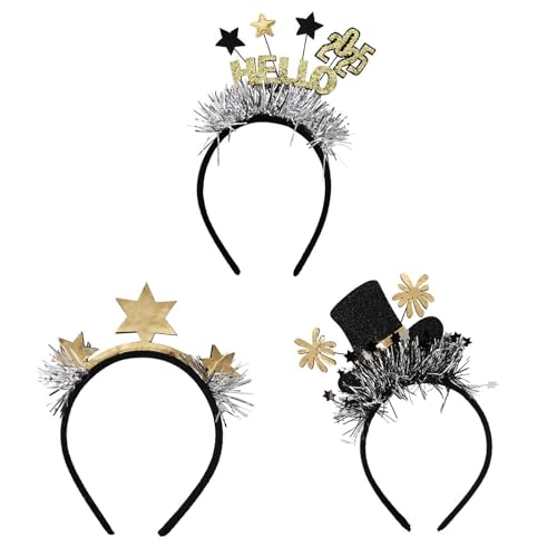 ZEPFJHE Lametta-Haarreif für Neujahr, glitzernde Sterne, Glitzer, Kopfbedeckung, Weihnachtsfeier, Requisiten, Geschenk, Stirnband, Kostüm für Kopfbedeckung ZEPFJHE Lametta-Haarreif für Neujahr, glitzernde Sterne, Glitzer, Kopfbedeckung, Weihnachtsfeier, Requisiten, Geschenk, Stirnband, Kostüm für Kopfbedeckung von ZEPFJHE