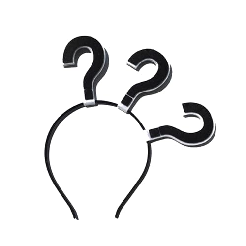 ZEPFJHE Lustiger Haarschmuck mit Ausrufezeichen, Kopfschmuck, Abschlussball, Geburtstag, lustige Kopfbedeckung, auffälliges Haar, Kopfbedeckung, Party-Kostüme, Großpackung von ZEPFJHE