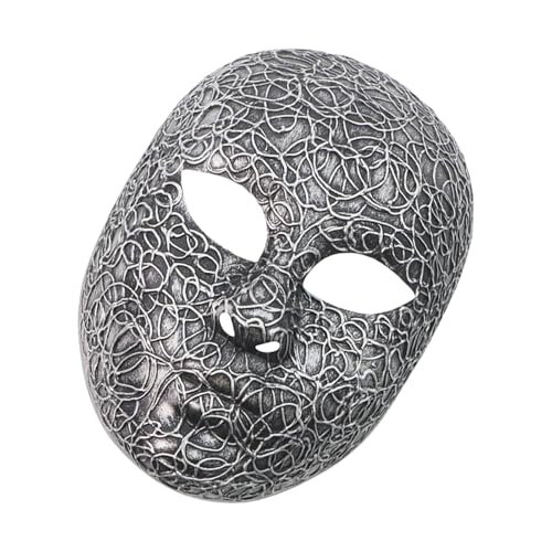 ZEPFJHE Maskerade Party Gruseliges Halloween Cosplay Karneval Skelett für Halloween Weihnachten Party Full Face Skull von ZEPFJHE