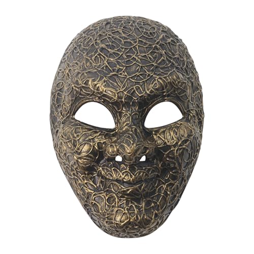 ZEPFJHE Maskerade Party Gruseliges Halloween Cosplay Karneval Skelett für Halloween Weihnachten Party Full Face Skull ZEPFJHE Maskerade Party Gruseliges Halloween Cosplay Karneval Skelett für Halloween Weihnachten Party Full Face Skull von ZEPFJHE