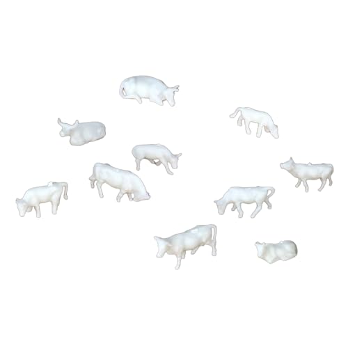 ZEPFJHE Miniatur-Bauernhof mit 1 Skala, Harze, DIY-Szenenfiguren, einfach zu malen und zusammenzubauen, Szenenmodell ZEPFJHE Miniatur-Bauernhof mit 1 Skala, Harze, DIY-Szenenfiguren, einfach zu malen und zusammenzubauen, Szenenmodell von ZEPFJHE