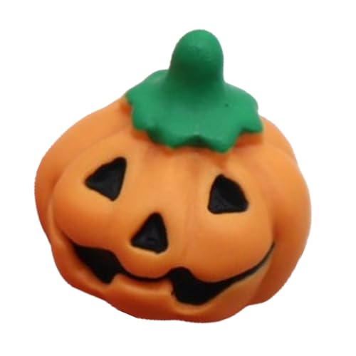 ZEPFJHE Miniaturkürbis Figur Harz Handwerksmodell Projektzubehör Halloween Themen Dekore Für 1/12 Doll House Accessoires Miniaturkürbis Für Puppenhaus von ZEPFJHE