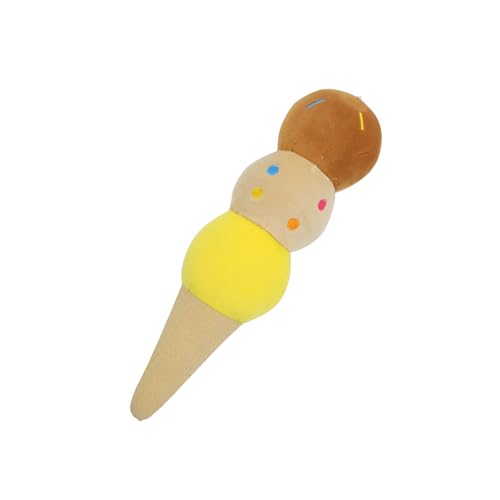 ZEPFJHE Pelzige Eiscreme Design Massage Hammer Für Schultermassagewerkzeug Und Kinder Spielen Tragbares Plüschspielzeug Zur Entspannung von ZEPFJHE