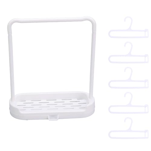 ZEPFJHE Puppenkleidungsregal Mit Kleiderbügel Sichern Basiskleid Display Easy Installation Organisatoren Lösung Für Enthusiasten Kleidung Display Ständer von ZEPFJHE