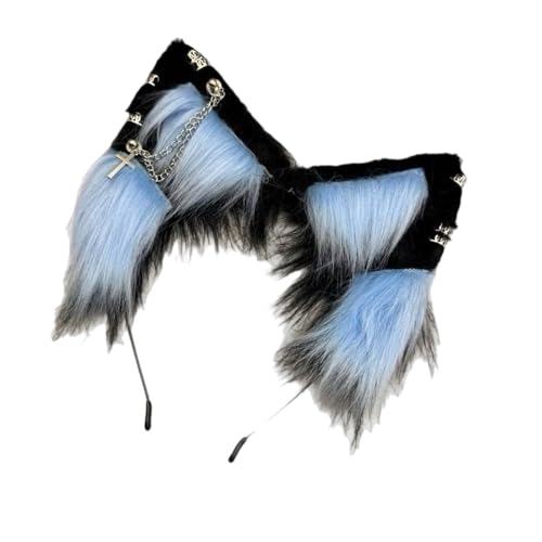 ZEPFJHE Realistisches Tierisches Ohr Stirnband Für Halloween Kostüme Rollen Spielen Weiche Leichte Haarband Multiple Farboption Realistische Tierische Kostüme Ohren Set Set ZEPFJHE Realistisches Tierisches Ohr Stirnband Für Halloween Kostüme Rollen Spielen Weiche Leichte Haarband Multiple Farboption Realistische Tierische Kostüme Ohren Set Set von ZEPFJHE