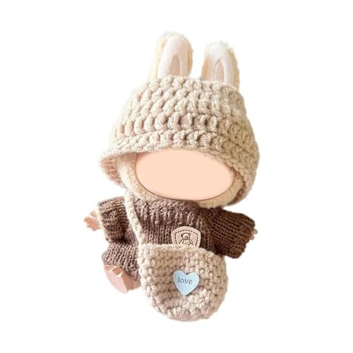 ZEPFJHE Rollenspielpuppenkostüm Set Für 17 cm Sitzende Verbessert Kreativität Interaktive Anime Figur Doll Easy Change Anzug von ZEPFJHE