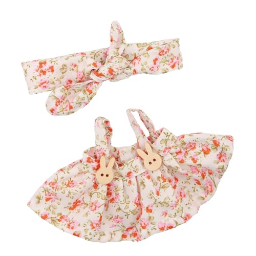 ZEPFJHE Schöne Puppenkleidung Für 17 cm Plüsch Figur Dolls Enthält Bowknot Und Riemchenkleid Für Plüschpuppenfigur Display ZEPFJHE Schöne Puppenkleidung Für 17 cm Plüsch Figur Dolls Enthält Bowknot Und Riemchenkleid Für Plüschpuppenfigur Display von ZEPFJHE
